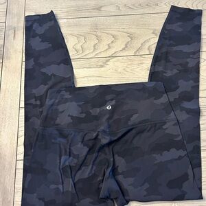 lululemon camo align leggings